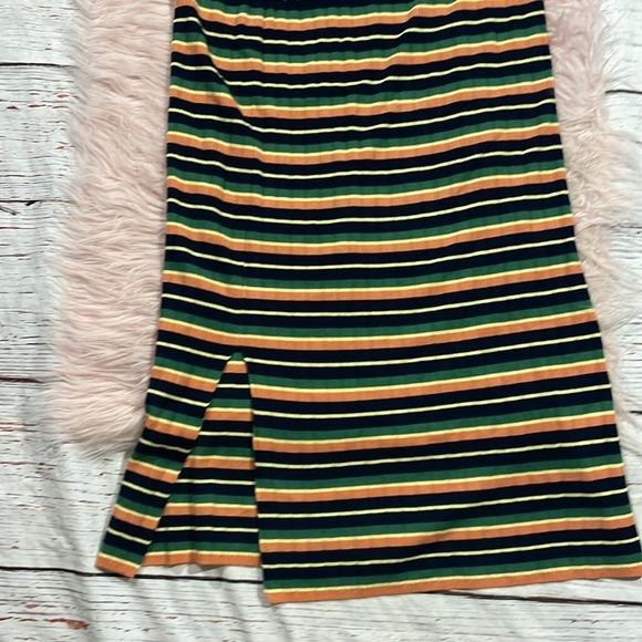 NWT Sweaty Betty Striped Resort Knitted Top Midi Skirt Set - Picture 8 of 12